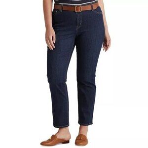 NWT LRL Women's Classic Slimming Fit Jeans 18W